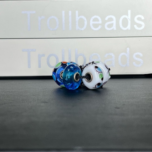 Trollbeads Unique (OOAK) Glass Beads Set